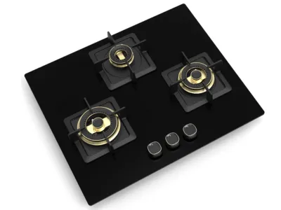China Triple Burner Gas Stove with Robust Design